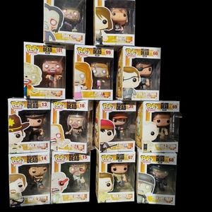 The Walking Dead Funko Pop! Lot of 13